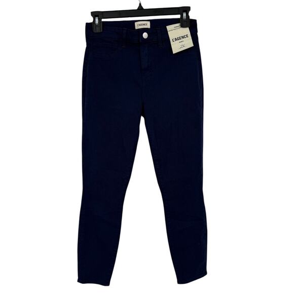 L'Agence Margot High rise skinny jeans dark blue size 26 - Picture 1 of 7